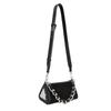 New Disney Mickey Series PU Crossbody Bag, Shoulder Bag, Portable Shoulder Bag, Triangle Bag Trumpets Women's Black BMK-71051B