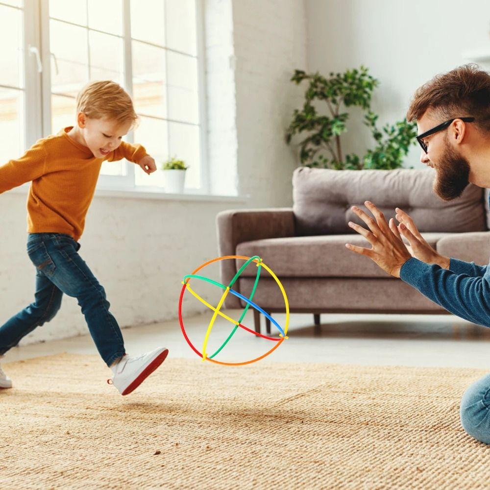 300pcs Engineering Educational Puzzle Colorful Straw Toy  Adults Gifts