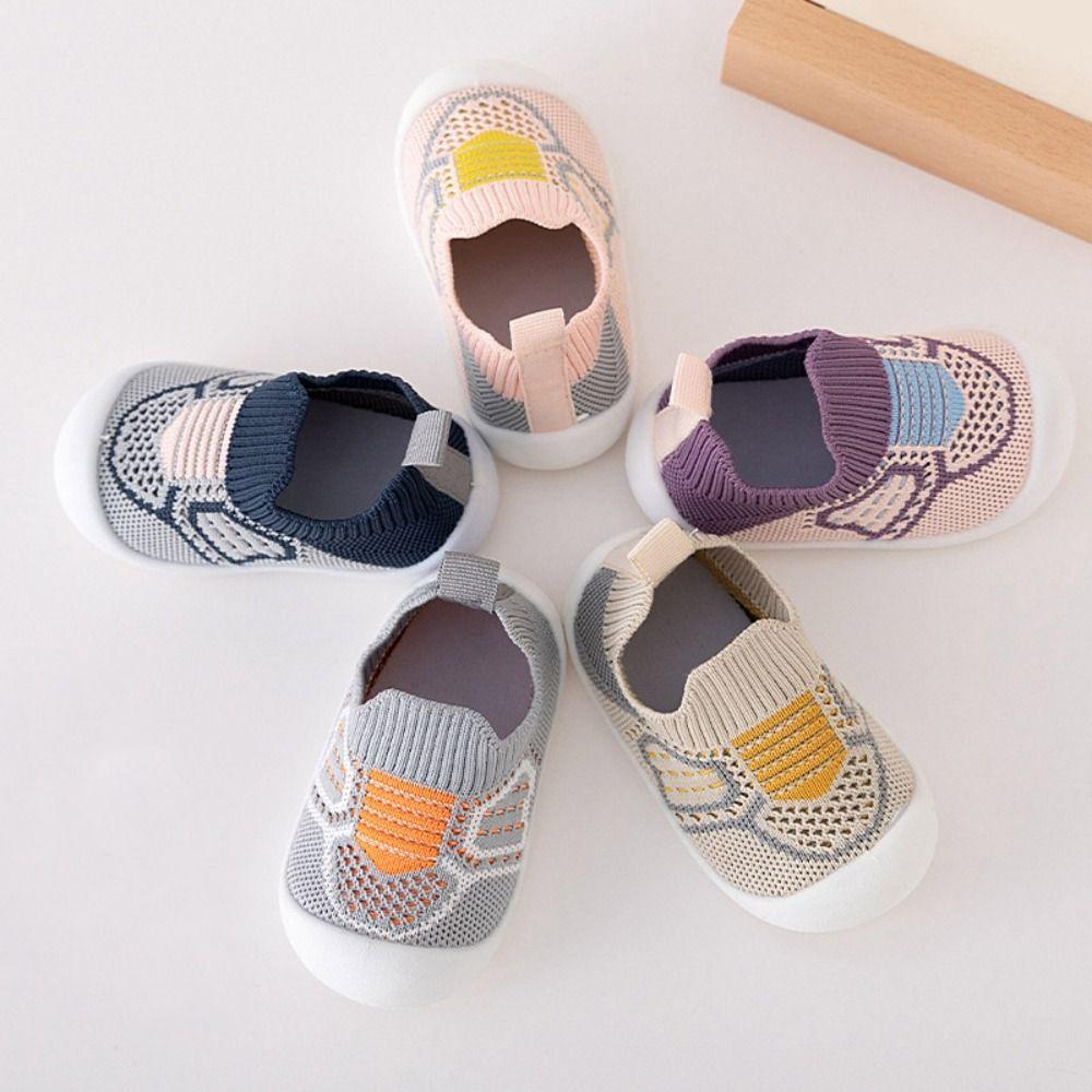 Mesh Design Breathable Mesh Baby Shoes Anti-slip Bottom Toddler Shoes Spring Season