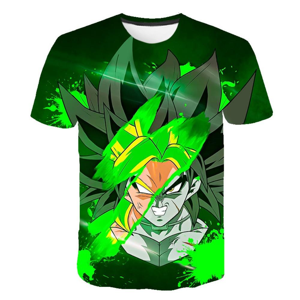 Dragon Ball T-shirt Anime T shirts Child Tees Cartoon Goku T Shirts men Clothes Children's Tops aldult Summer Soft Short Sleeve