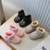 Cute Cartoon Warm Fleece Lined Kids Ankle Snow Boots For Boys And Girls