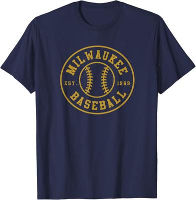 Home Run Tees Milwaukee Baseball Seventh Inning Stretch Gameday Fan Gear T-Shirt