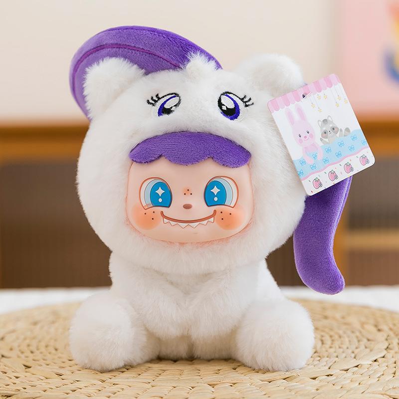 MM toffi kolorowa owocowa pluszowa seria pudełek-niespodzianek modny prezent do zabawy urocza lalka-zawieszka dla dziecka