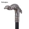 Silver Eagle Head Fashion Walking Stick Decorative Stick Cospaly Vintage Party Fashionable Walking Cane Crosier 93cm