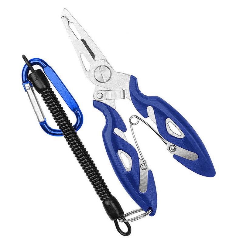 Fishing Line Cutter Hook Tackle Stainless Steel Fishing Plier Fishing Tackle Tool Cutter Hook Remover Line Cutter Grip Split Ring Pliers