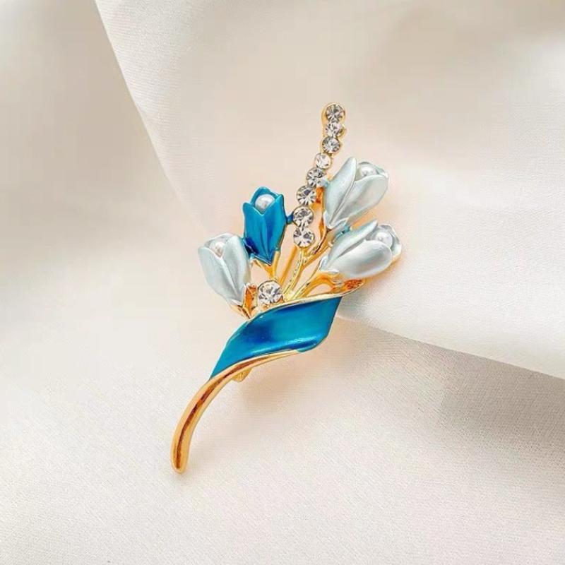 

Модные Элегантные Броши Цветок Тюльпан Для Женской Одежды Пальто Украшения Аксессуары Подарок A1