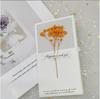 All-Occasion Dried Flower Greeting Cards: Christmas, New Year's, Birthday, Teacher's Day, Graduation, Valentine's Day, and Thank You Cards