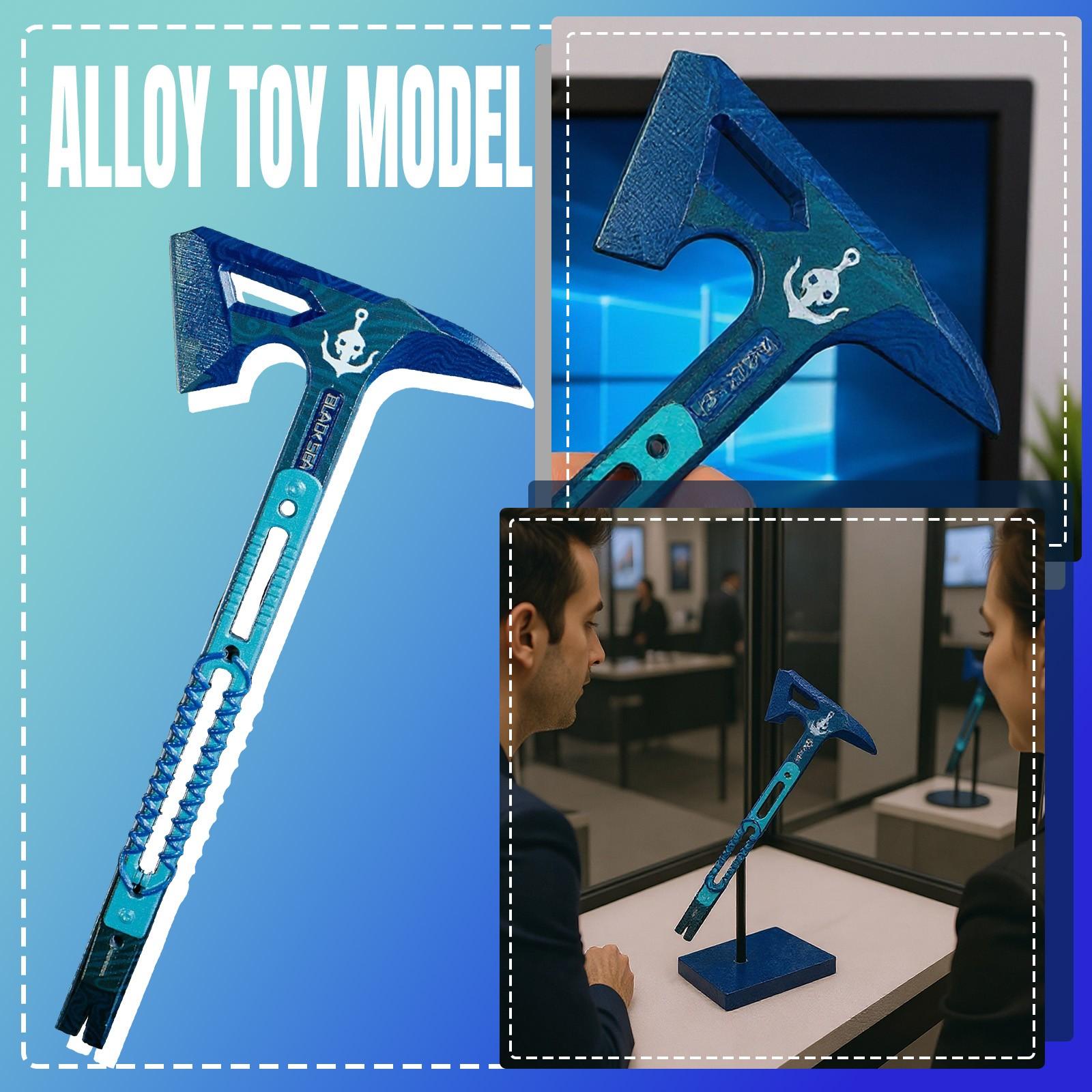 

Топор Войны Черного Моря Сплав Подвеска Нож Игрушка Неразрезанный One Size