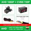 HD AHD 1920x1080P 1000TVL Waterproof Vehicle Plate Reverse Backup Camera For Mercedes Benz W204 W212 W221 S Class