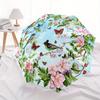 Floral Paradise Automatic Folding Umbrella Lightweight Retractable Compact Umbrella For Outdoor Adventures And Festive Giftingt32