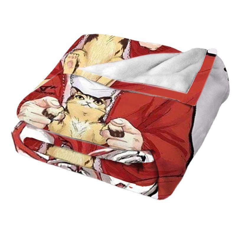 Cartoon Animated Printed Flannel Blanket