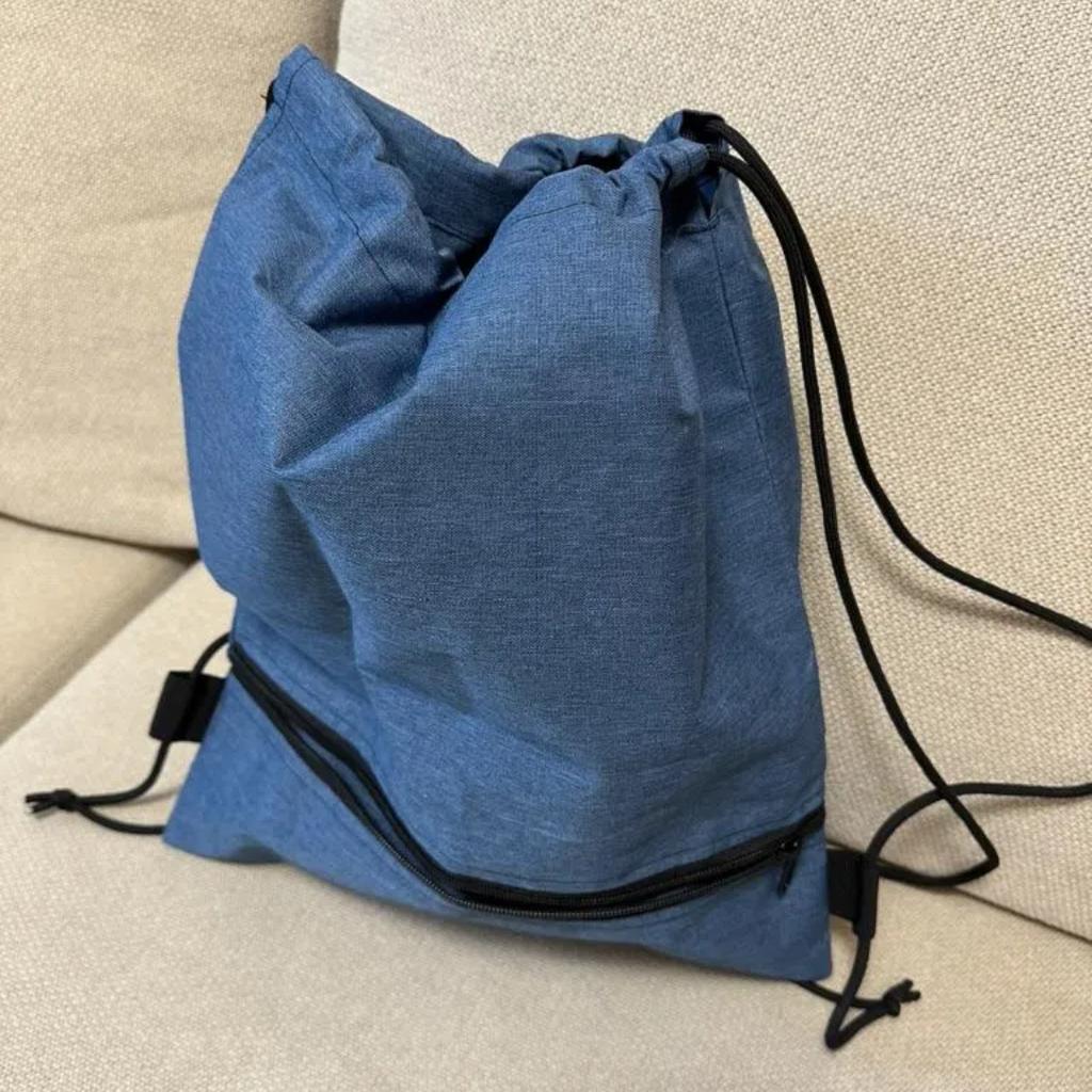 Foldable Drawstring Backpack Lightweight & Compact for Travel, Hiking, and Daily Use