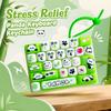 Key Button Keyboard Squeeze Toy 26 Keys Bookbag Pendant  For Adults,Teenagers,Kid