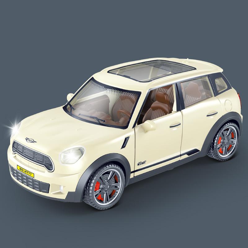 

Toddler Car Inertia Toy With Sound Light And Opening Doors For Play Child білий