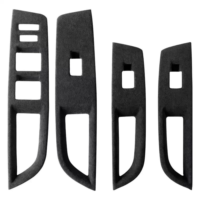 For Changan DEEPAL SL03 2022-2023 Dedicated Suede Window Lift Button Panel Decorative Frame Car Interior Modified Accessories