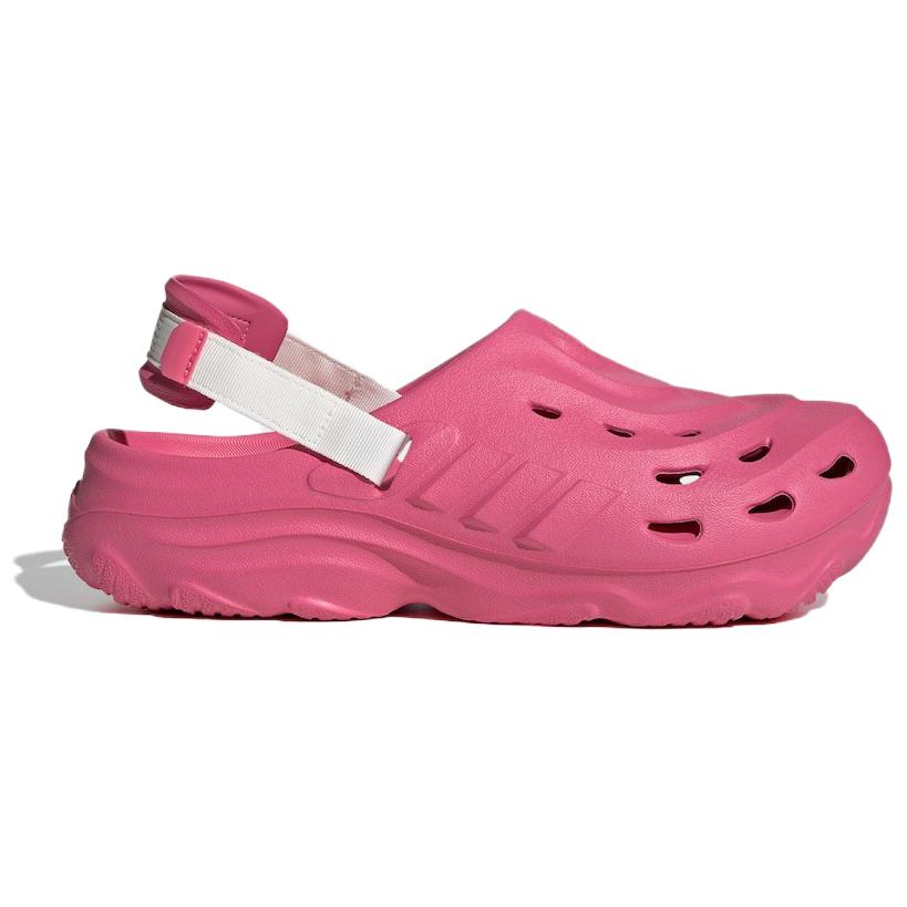 Adidas Duramo Maxx Clog Sandals Casual Comfortable Non-Slip Durable Unisex Sandals Red White JH9844