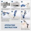 Stainless Steel Cable Tie Gun Bundle Tool Tensioning Trigger Cable Gun Cutter Stainless Steel Zip Hand Fastening Strap
