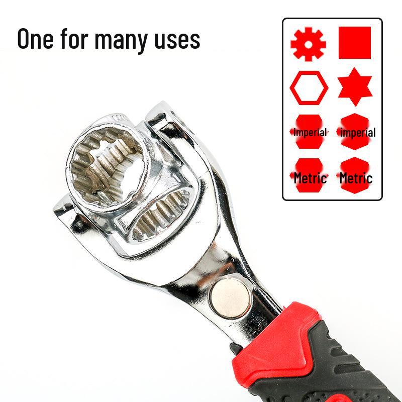Household Multi-Function 52-in-1 Rotatable Socket Wrench