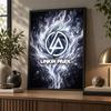 Zestaw do Malowania Diamentami Linkin Park 5D Pełne Wiertło DIY Mozaika Diamentowa Sztuka Ścienna Dekoracja Domu