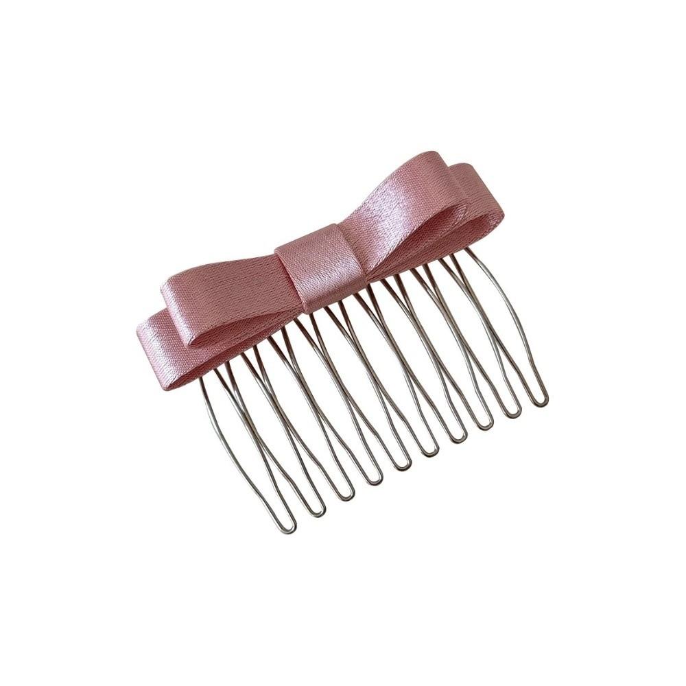 Updo Bangs Hair Clip Non-slip Broken Hair Accessories Cute Bow Hair Comb Women/Girl