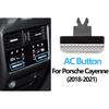 Car Inner Central Console AC Air Conditioner Sunroof Switch Button Push Replacement For Porsche Cayenne Panamera 2017-