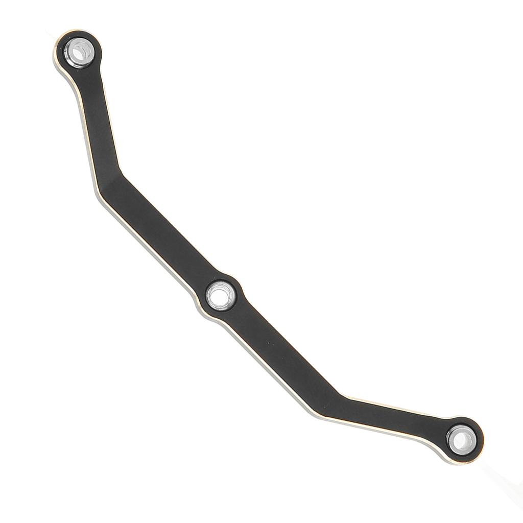 RC Steering Link Brass Black Coating Replacement RC Car Steering Rod for Traxxas TRX4M 1/18 Crawler