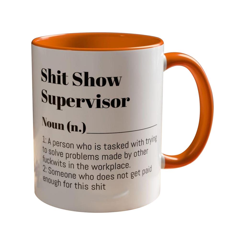 Colleague Gift Satirical Manager Fun Novelty Drinkware Ceramic Mug