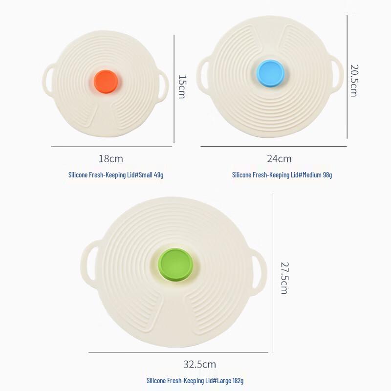 Silicone Fresh-Keeping Lid Set