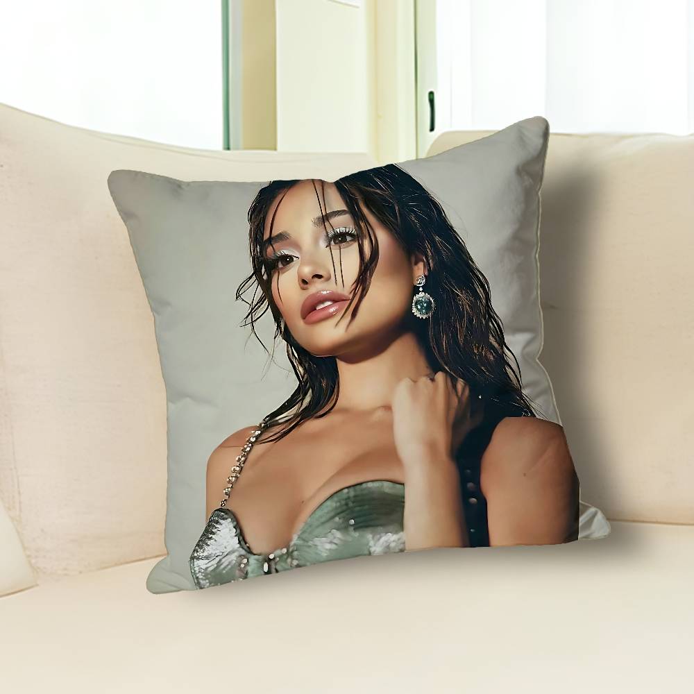 A-Ariana Sunshine G-Grande Pillow Cases for Bedroom Living Room Sofa Home Decor Polyester Cushion Cover with Zipper
