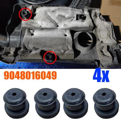 4X For Toyota Corolla Axio Fielder Isis Noah Voxy Engine Upper Cover Trim Rubber Grommet Mount Bush Buffer Sleeve Pad Cushion