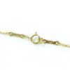 Tolles TIFFANY&Co. pro Meter Einzelner Diamantanhänger Diamant 0,05ct K18/750(YG) Gebraucht