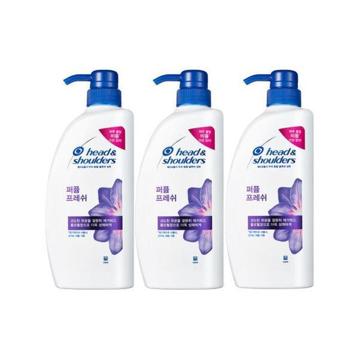 

Head & Shoulders Perfumed Fresh Shampoo 750ml x 3. (16443541)