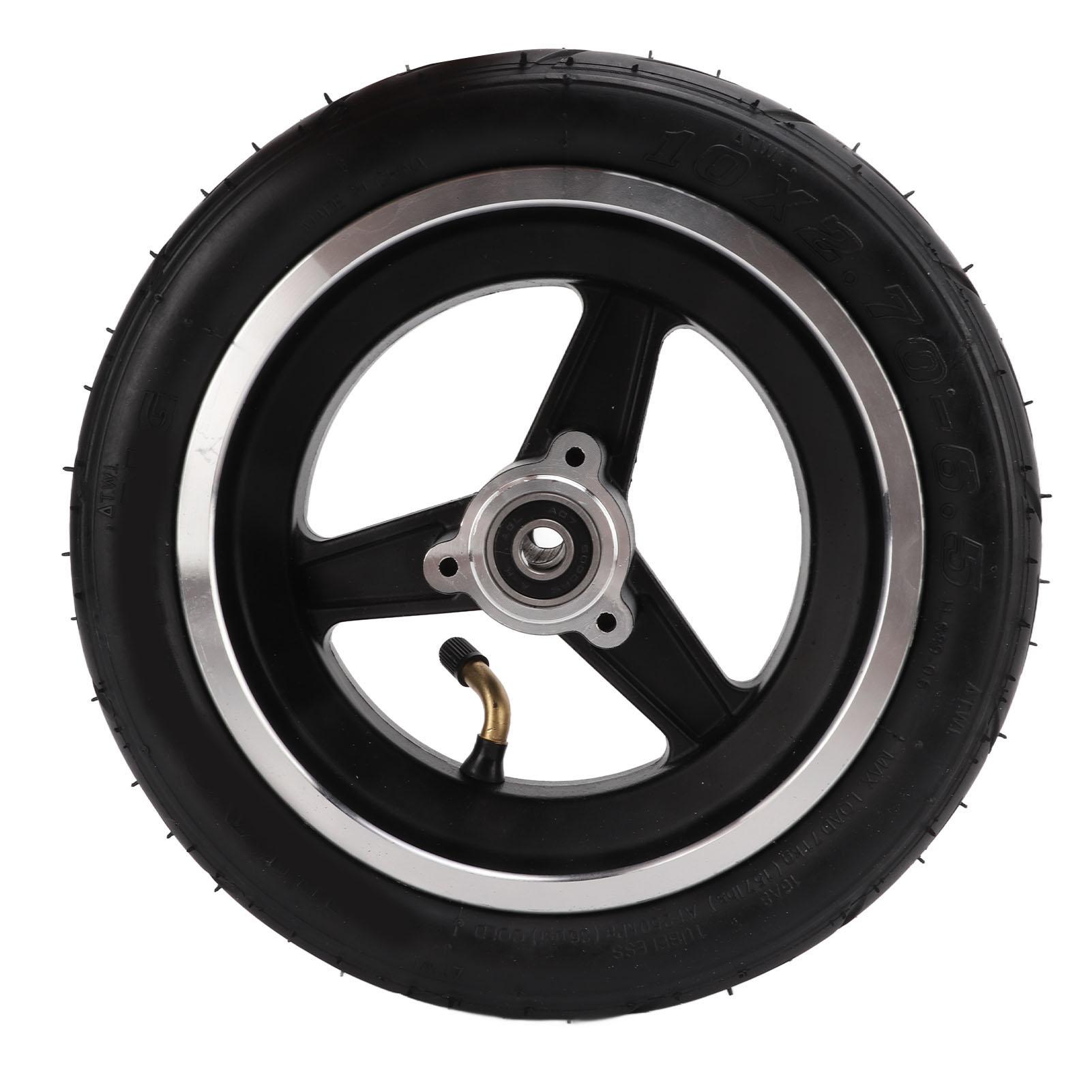 

Electric Scooter Tire Assembly 10x2.70‑6.5 Thicken Vacuum Tire with Wheel Hub for Electric Scooter Repair