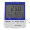 CTH‑609 Digital Thermometer Hygrometer Wall Mounted Temperature Humidity Meter for Home Farm Greenhouse