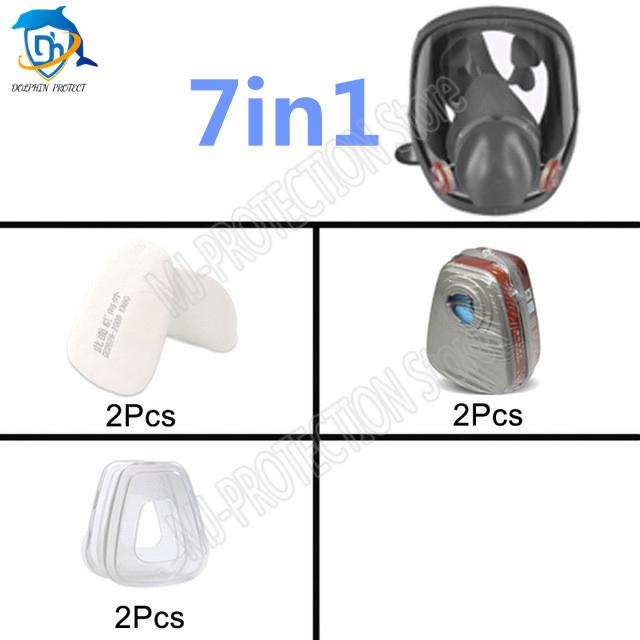 9 In 1 Spraying 6800  Masks  Same Spraying Safety Gas Masks Full Face Masks Masks