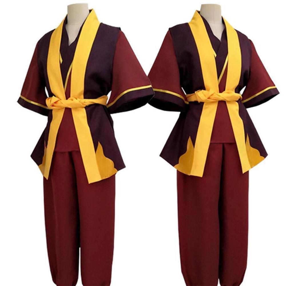 Cosplay kostým Zuko z Avatar: The Last Airbender, Kostým prince Zuka z Národa ohně pro hraní rolí a na jeviště
