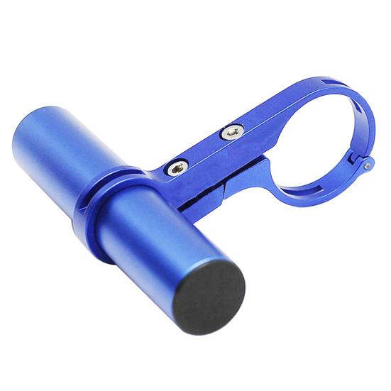 Bike Bicycle Handle Bar Extension Lamp Light Phone Extender Mount Bracket Holder