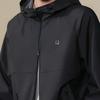 FILA Fitness Waterproof Breathable Minimalist Classic Sports Casual Outdoor Comfortable Loose Hooded Woven Jacket Men jackets A51M631701FBK
