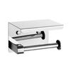 304 Stainless Steel Toilet Paper Holder with Phone Shelf