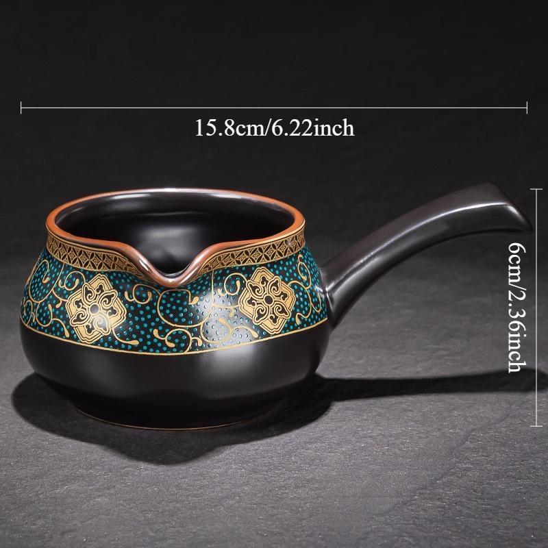 

220ml Eagle Eagle Fair Cup Household Chinese Style Side Handle Tea Dispenser Long Handled Kung Fu Tea Set Accessories