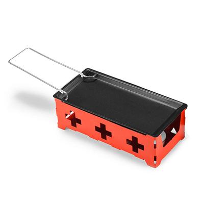 Hotel Cheese Melter Mini Raclette Set High Temperature Resistant Non-stick Coating Portable Candlelight Solid Convenient Design