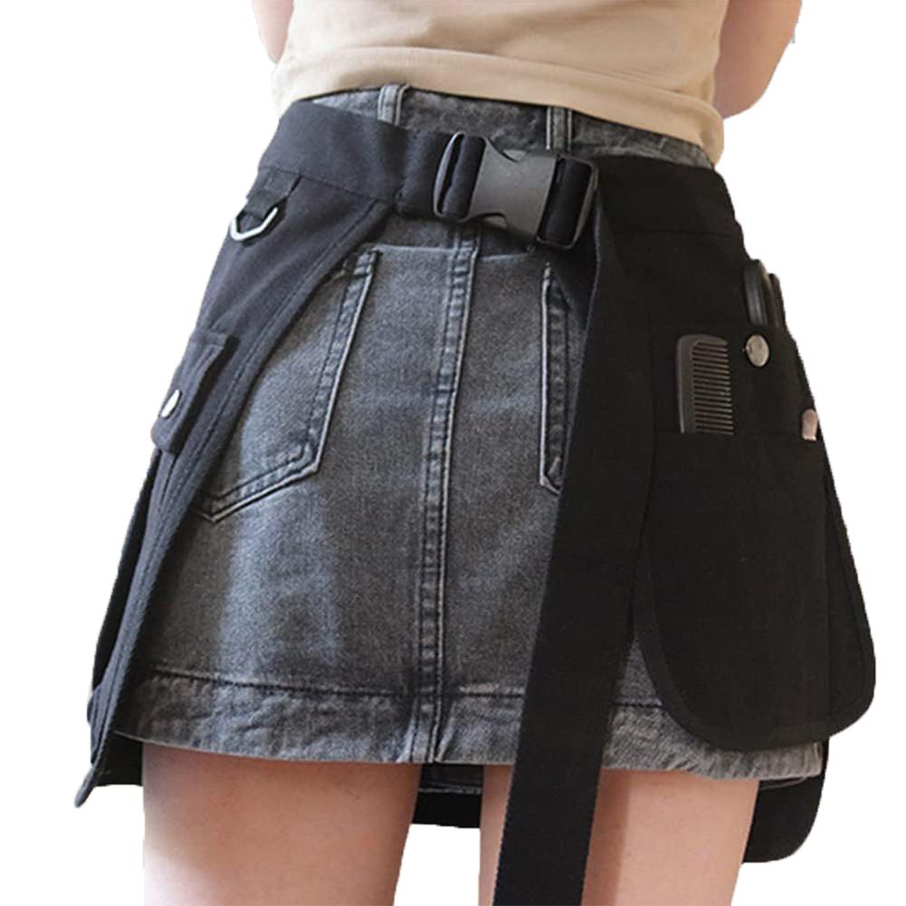 Gardening Tool Waist Bag with Pockets Hair Stylist Waist Bag Utility Belt Apron Adjustable Hairdresser Scissor Bag for Women Men