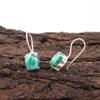 Malachite Gemstone Earrings Jewelry, 925 Solid Sterling Silver Earrings Jewelry, Handmade Artisan Jewelry For Wedding Gift