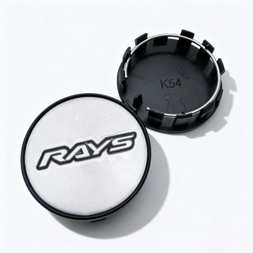 4pcs JDM RAYS Racing Logo Emblem Badge Car Wheel Center Caps 54MM 50MM Wheels Hub Cap Rim Hubcaps Dust Cover Replace Accessories