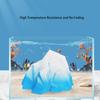 Artificial Iceberg Aquarium Decorations View Rock Cave Stone Rockery Mountain Fish Tank Ornament Decoration Aquarium Background