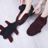 Widen The New Wool Shoes Fat Swelling Deformation of Hallux Valgus Foot Wide Elderly Diabetes Shoes Large Size 34-51