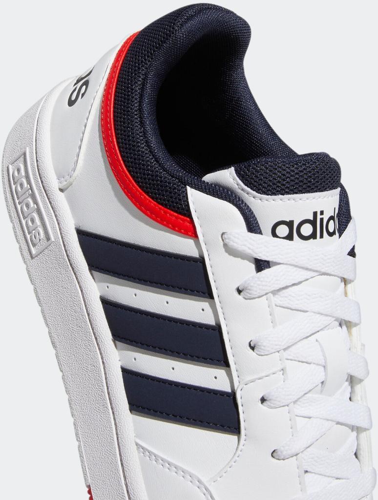 Sneakers Adidas Hoops 3.0 Low Classic Vintage Cloud White/legend Ink/vivid Red