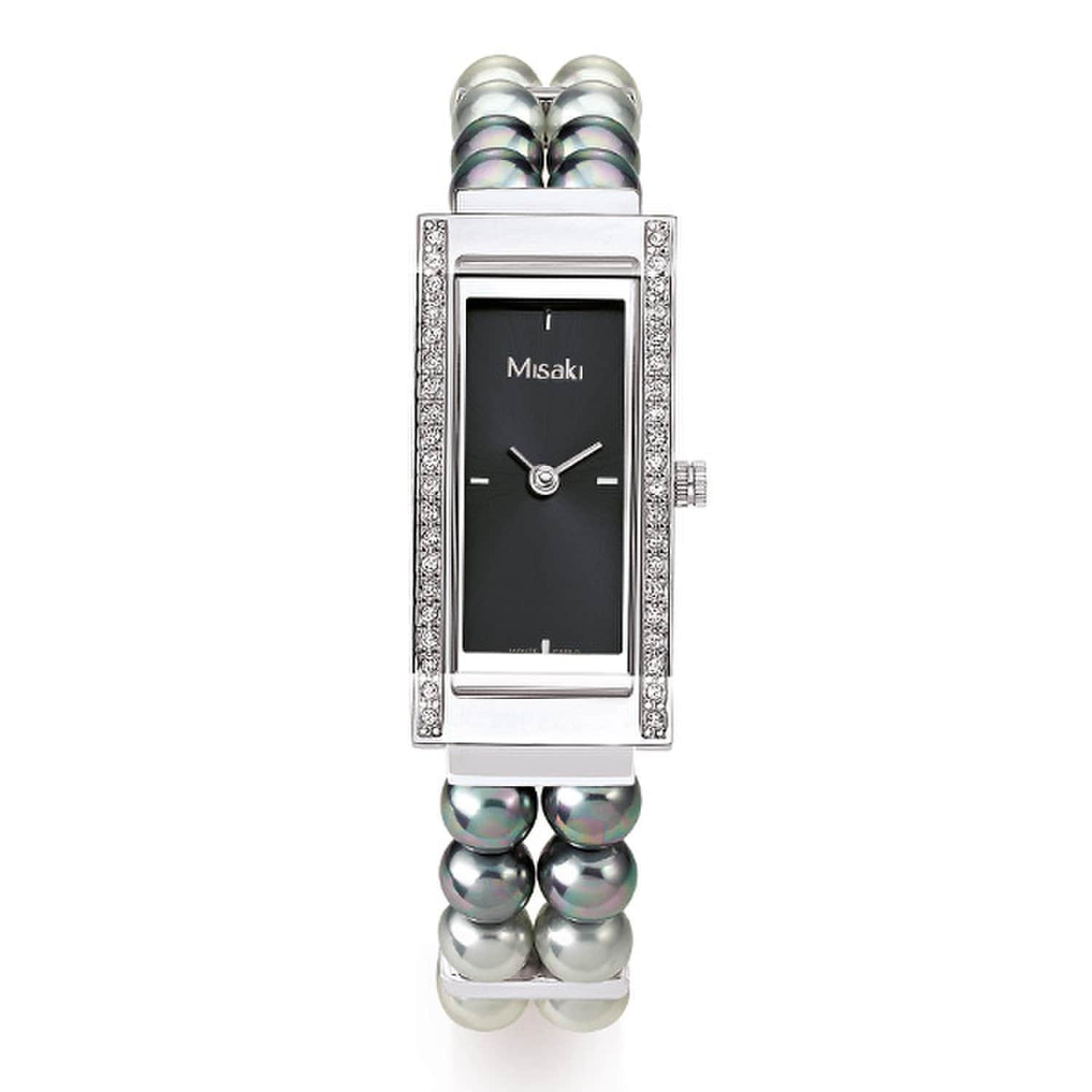 [MISAKI] QCRWDELIGHTPEARLGR Delight Pearl Женские металлические часы