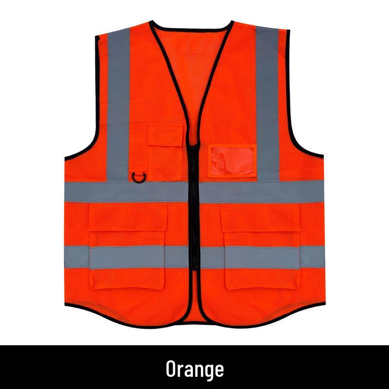 Rui Chuang Multi-Pocket Reflective Safety Vest for Construction and Transportation