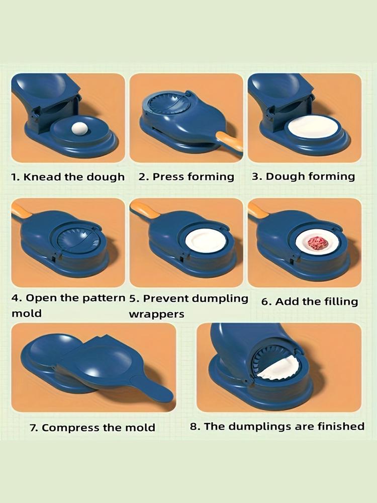1pc Versatile Dumpling Maker Easy Diy Dough Press For Perfect Dumplings Tortillas More Kitchen Essentials